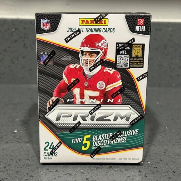 2025 Panini Prizm NFL Football Brand New Factory Sealed Blaster Box